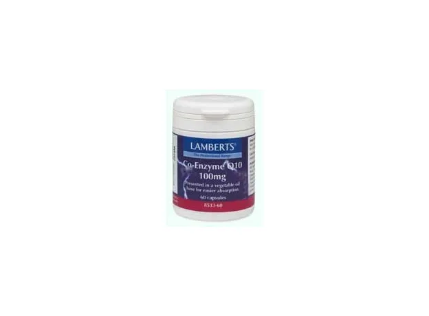 LAMBERTS CO ENZYME Q 10 100mg-Caps 60 - Ενέργεια-Τόνωση στο Pharmakeio Online