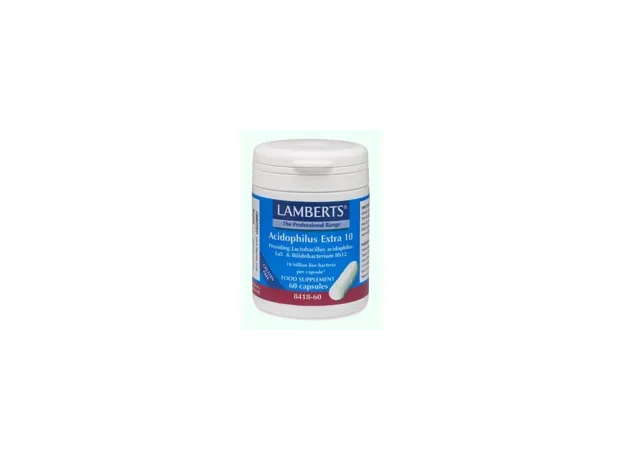 LAMBERTS ACIDOPHILUS EXTRA 10-10 bill. fr.bacteria p/c-Caps 30 - Προβιοτικά-Πεπτικό στο Pharmakeio Online