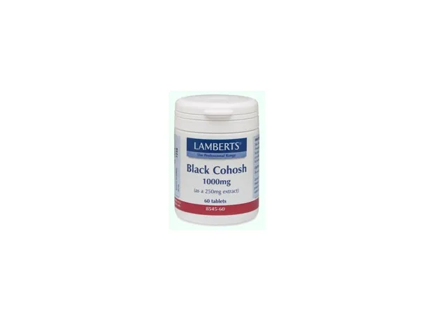 LAMBERTS BLACK COHOSH 1000mg-Tabs 60 - Εμμηνόπαυση στο Pharmakeio Online