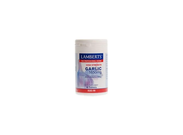 LAMBERTS Garlic 1650mg - Kυκλοφορικό-καρδιά στο Pharmakeio Online