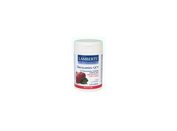 LAMBERTS Glucosamine QCV αντιοξειδωτικό με Κερσετίνη για τις αρθρώσεις - Αντιοξειδωτικά στο Pharmakeio Online