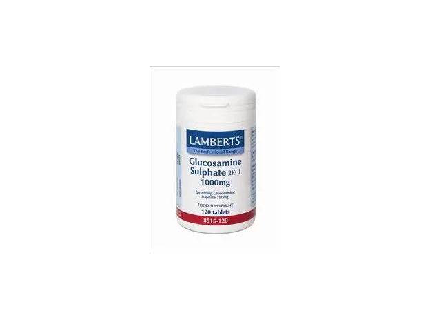 LAMBERTS Glucosamine Sulphate 1000 mg για την καλή υγεία των χόδρων - Πόνοι αρθρώσεων στο Pharmakeio Online