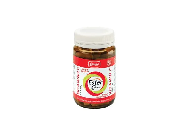 Lanes Vitamin Ester C 1gr 45 ταμπλέτες - Βιταμίνη C στο Pharmakeio Online