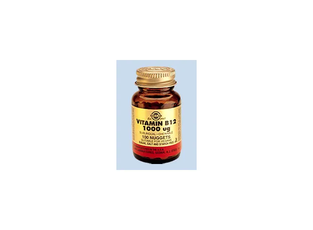 Solgar - ΒΙΤΑΜΙΝΗ Β12 1000ug - 100 nuggets - Βιταμίνη Β στο Pharmakeio Online