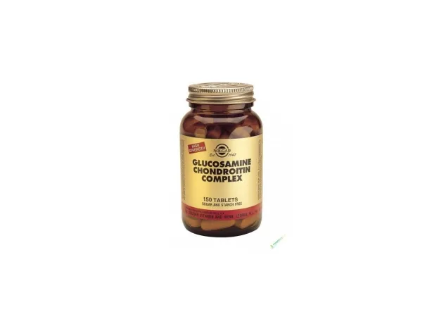 SOLGAR GLUCOSAMINE CHONDROITIN COMPLEX tabs 150s - Πόνοι αρθρώσεων στο Pharmakeio Online