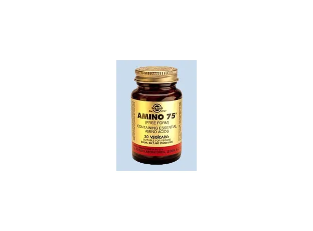 Amino 75 / 30 veg.caps  Solgar - Αμινοξέα στο Pharmakeio Online