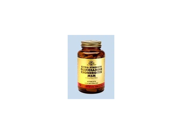 GLUCOSAMINE CHONDROITIN MSM extra strength tabs 60s Solgar - SOLGAR -20% στο Pharmakeio Online