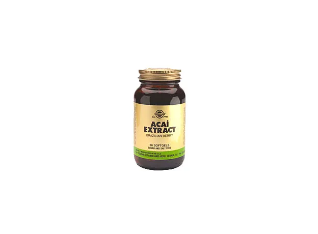ACAI EXTRACT / SOFTGELS 60s  Solgar - Αντιοξειδωτικά στο Pharmakeio Online