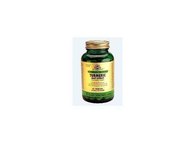 Turmeric Root Extract Vegicaps 60s Solgar - Προβιοτικά-Πεπτικό στο Pharmakeio Online