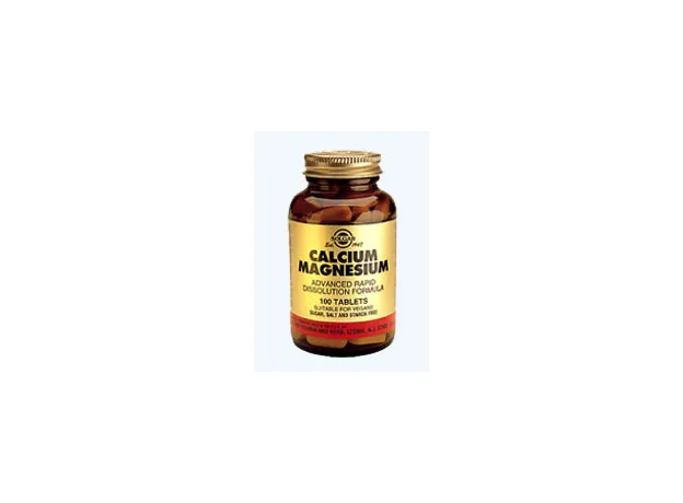 CALCIUM MAGNESIUM tabs 100s Solgar - Ασβέστιο στο Pharmakeio Online