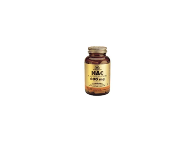 N-Acetyl-L-Cysteine (NAC) 600mg / 60 Veg.Caps Solgar - Αμινοξέα στο Pharmakeio Online
