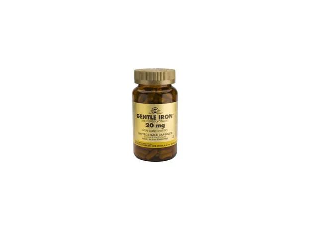 GENTLE IRON 20mg veg.caps 90s  Solgar - Σίδηρος στο Pharmakeio Online
