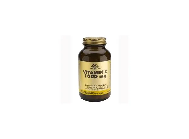 Vitamin C1000mg Vegicaps: 100 Solgar - Βιταμίνη C στο Pharmakeio Online