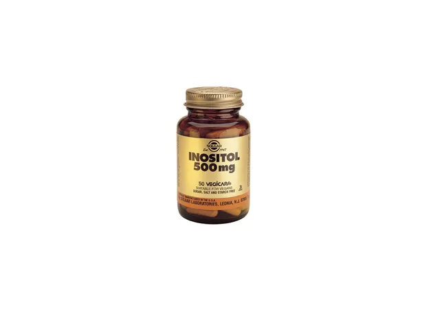 Inositol 500 mg 50 caps  Solgar - Μαλλιά-δέρμα-νύχια στο Pharmakeio Online