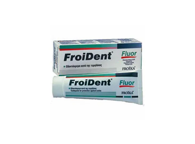 Froika Froident Fluor Φθοριούχος Οδοντόκρεμα - Οδοντόκρεμες στο Pharmakeio Online