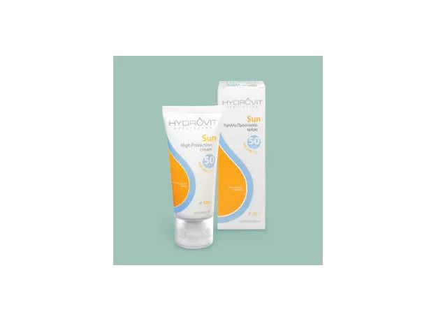 Hydrovit Αντιηλιακή κρέμα υψηλής προστασίας SPF 50 50ml - Πρόσωπο στο Pharmakeio Online