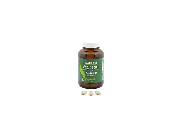 Health Aid Balanced Echinacea Purpurea/Angustifolia 1000mg tablet - Ενίσχυση άμυνας στο Pharmakeio Online