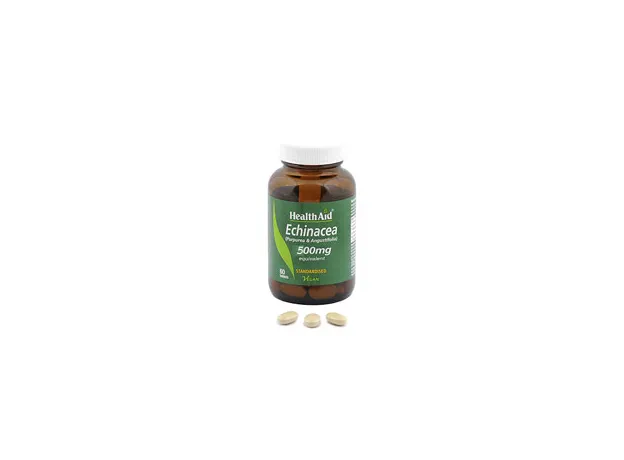 Health Aid Balanced Echinacea Purpurea/Angustifolia 500mg tablets - Ενίσχυση άμυνας στο Pharmakeio Online