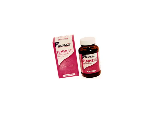 Health Aid FemmeVit PMT tablets 60s - Πόνοι περιόδου στο Pharmakeio Online