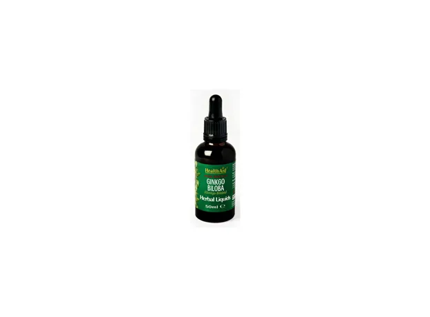 Health Aid Ginkgo Biloba 50ml - Μνήμη-συγκέντρωση στο Pharmakeio Online