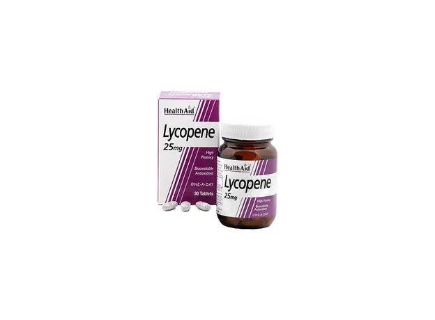 HealthAid Lycopene 25mg Tablets 30's - Αντιοξειδωτικά στο Pharmakeio Online