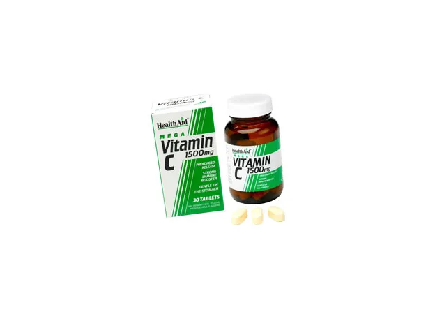 Health Aid Vitamin C 1500mg Prolonged Release tablets 30s - Βιταμίνη C στο Pharmakeio Online