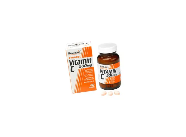 Health Aid Vitamin C 500mg Chewable Orange Flavour tablets 60s - Βιταμίνη C στο Pharmakeio Online