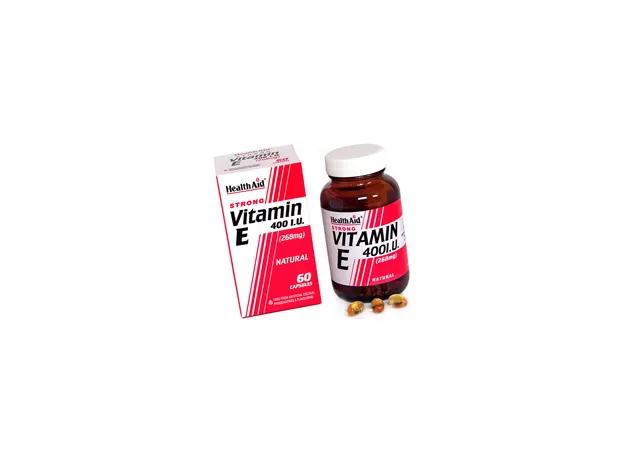 Health Aid Vitamin E 400iu Natural vegetarian capsules 30s - Αντιοξειδωτικά στο Pharmakeio Online