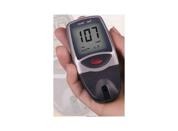 Μετρητής Multicare 3 σε 1 μέτρηση σακχάρου, χοληστερίνης και τριγλυκεριδίων - Ταινίες-Βελόνες στο Pharmakeio Online