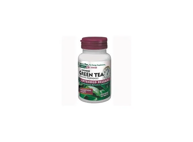 Nature's Plus Green tea 250mg PLUS 30 tabs - Αποτοξίνωση στο Pharmakeio Online
