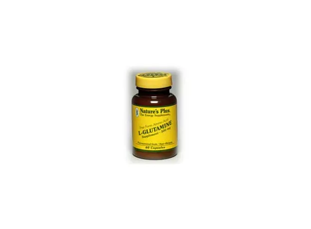 Nature's Plus L-Glutamine 500mg 60caps - Αμινοξέα στο Pharmakeio Online
