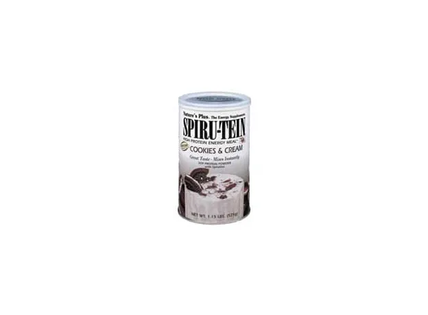 Nature's Plus Spiru-Tein Cookies- Cream - Υποκατάστατα γεύματος στο Pharmakeio Online