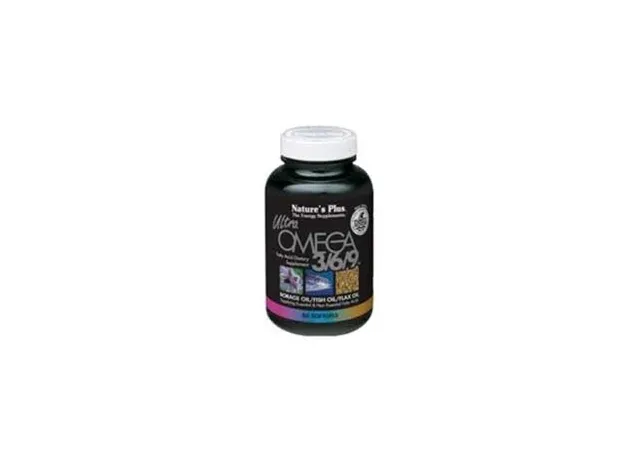 Nature's Plus ULTRA OMEGA 3/6/9 1200mg  60 softgels - Λιπαρά οξέα- Ω3-Ω6-Ω9 στο Pharmakeio Online