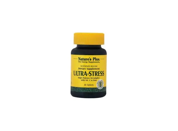 Nature's Plus Ultra Stress with Iron 30 Tablets - Αϋπνία-Άγχος στο Pharmakeio Online