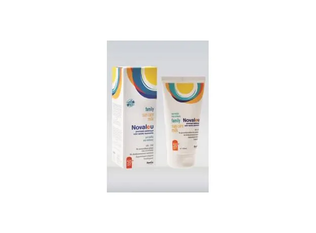 Novalou Family Sun Care Milk SPF 50+ Αντηλιακό γαλάκτωμα πολύ υψηλής προστασίας - Βρεφικά-παιδικά αντιηλιακά στο Pharmakeio Online