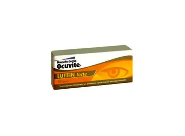 OCUVITE LUTEIN Forte 30 δισκία Συμπλήρωμα Διατροφής - Oπτικά στο Pharmakeio Online
