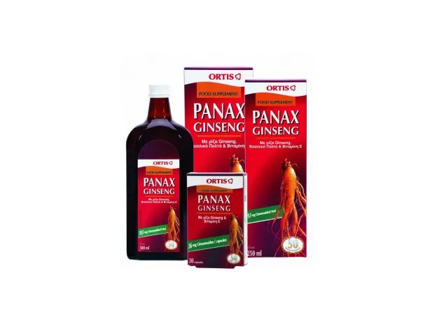 ORTIS Panax Ginseng 500ml - Ενέργεια-Τόνωση στο Pharmakeio Online