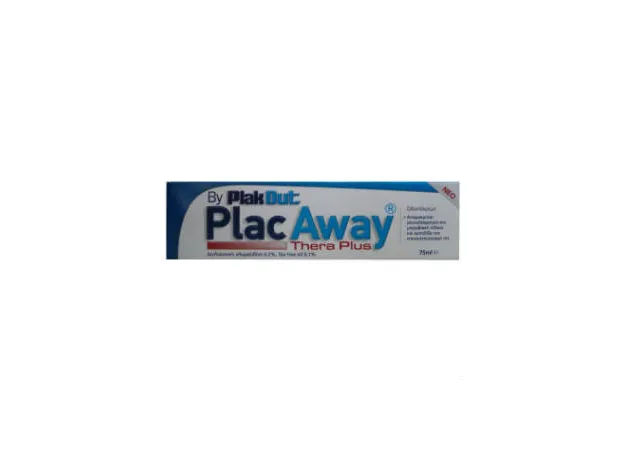 PlakOut PlacAway Thera Plus 75ml - Οδοντόκρεμες στο Pharmakeio Online