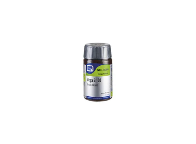 Mega B 100 Timed Release (B-Complex 100mg), 30 tabs Quest Vitamins - Βιταμίνη Β στο Pharmakeio Online