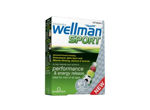 Wellman Sport 30 tabs για αθλητές Vitabiotics - Ενέργεια-Τόνωση στο Pharmakeio Online