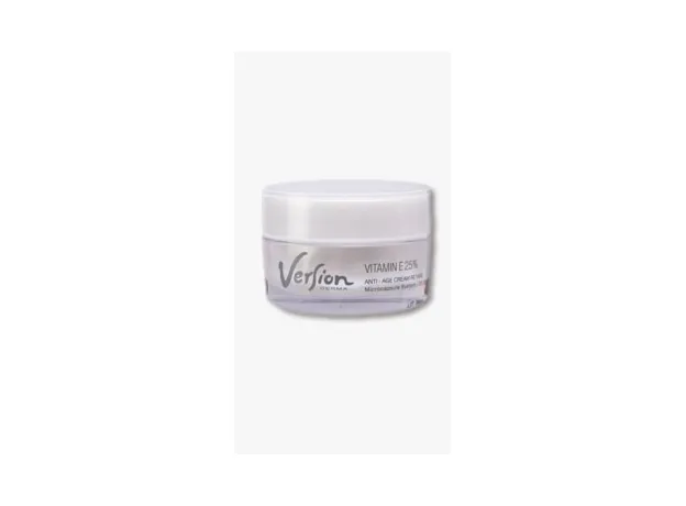 Version Vitamin E25% Αντιγηραντική Κρέμα Προσώπου - Αντιγήρανση στο Pharmakeio Online