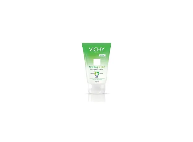 VICHY Normaderm Tri-Active Gel Nettoyant 125ml - Λιπαρό δέρμα-Ακμή στο Pharmakeio Online