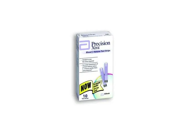 Precision Xtra B-Ketone 10 Ταινίες Μέτρησης - Ταινίες-Βελόνες στο Pharmakeio Online