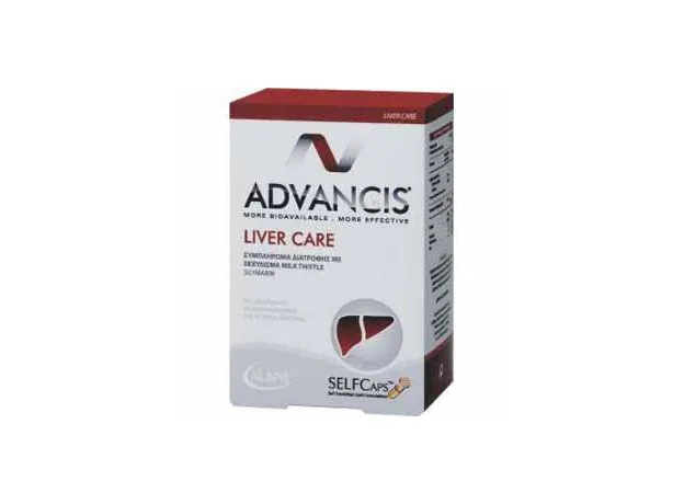Advancis Liver Care Συμπλήρωμα Διατροφής Για Το Ήπαρ - Γαιδουράγκαθο Milk thistle στο Pharmakeio Online