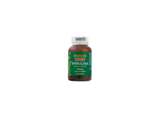 Health Aid Spirulina 500mg 60tabs σπιρουλίνα - ΣΠΙΡΟΥΛΙΝΑ στο Pharmakeio Online