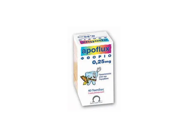 Apoflux 0,25mg 40tabs - Περιποίηση οδοντοστοιχειών στο Pharmakeio Online