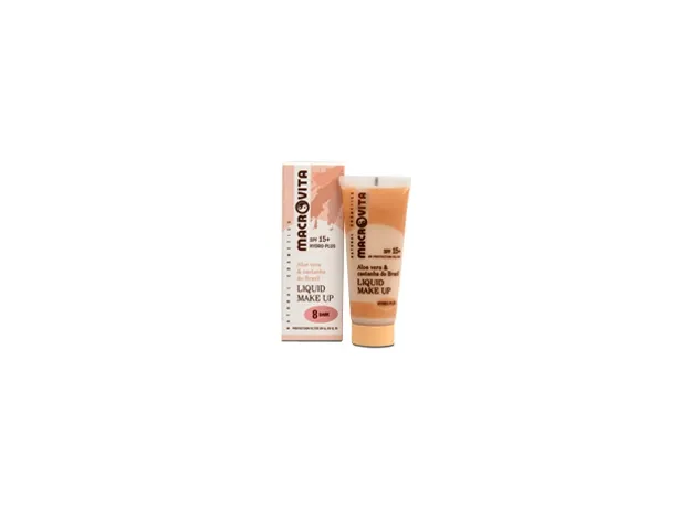 Macrovita Ενυδατικό Make-Up SPF15+ No 8 50ml - Make up στο Pharmakeio Online