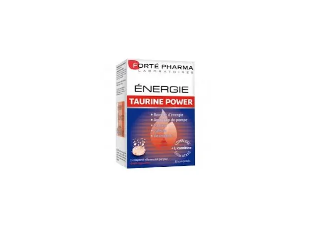 Forte Pharma Energie Taurine Power 30eff tabs ΤΑΥΡΊΝΗ - Ενέργεια-Τόνωση στο Pharmakeio Online