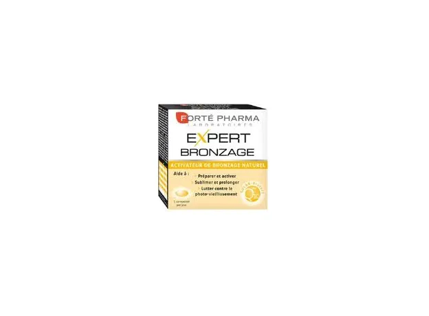 Forte Pharma Expert Bronzage 30tabs για φυσικό μαύρισμα - Γρήγορο μαύρισμα στο Pharmakeio Online