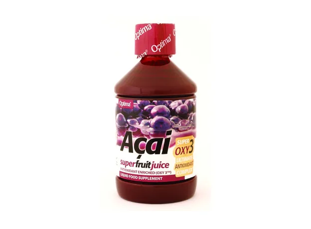 OPTIMA Acai Super Fruit Juice 500ml - Μείωση λίπους-όρεξης στο Pharmakeio Online